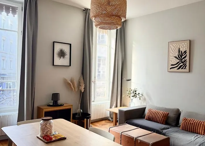 Art De Recevoir - Cocon Au Coeur De Avec Vue Sur Fourviere Apartment *